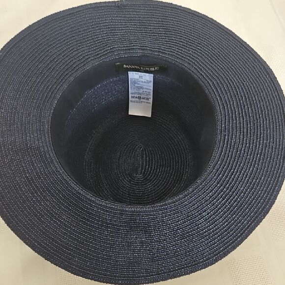 Banana Republic Navy Blue Wide-Brimmed Hat - Picture 6 of 16